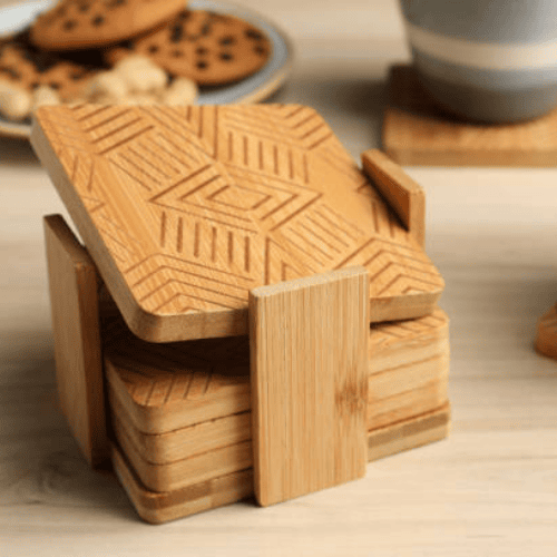 Tea Coaster Engraving