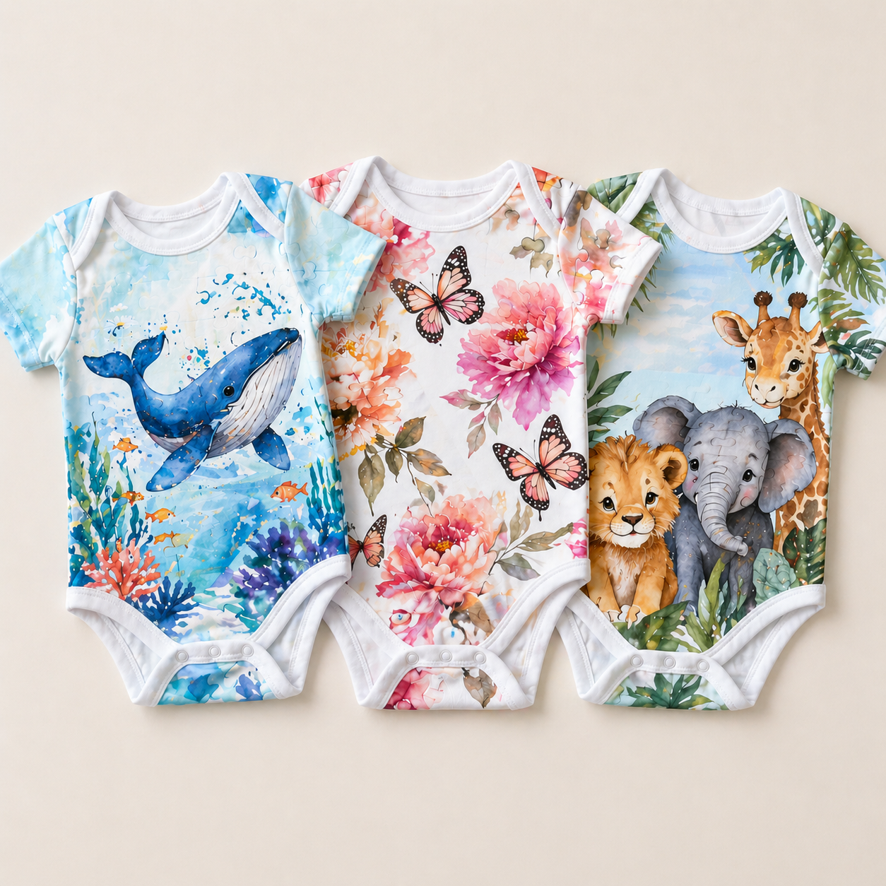 Baby Onesies Sublimation Printing in UAE
